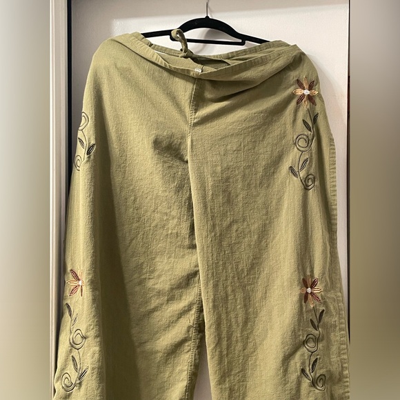 Tie Style Guatemalan Pants (HANDMADE) - Picture 1 of 3